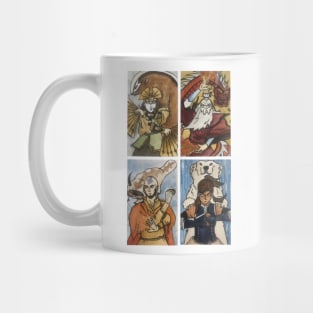 The four avatars Mug